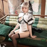 花铃《可畏旗袍》主题写真：84张全套美图