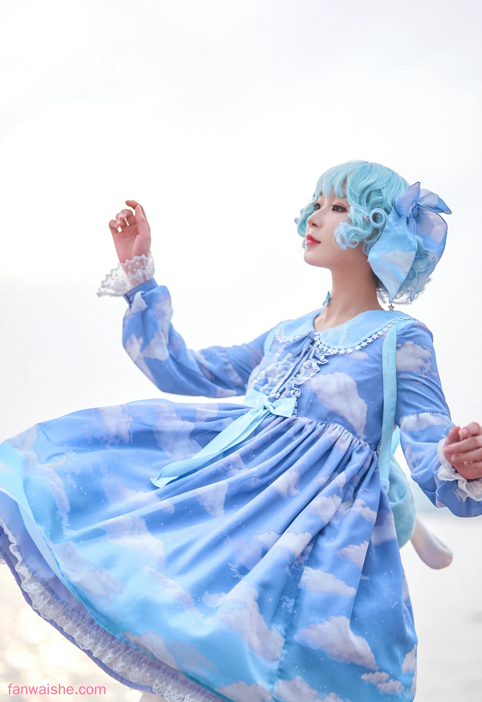 阿包也是兔娘 阿包也是兔娘 NO.016 - Lolita蓝裙