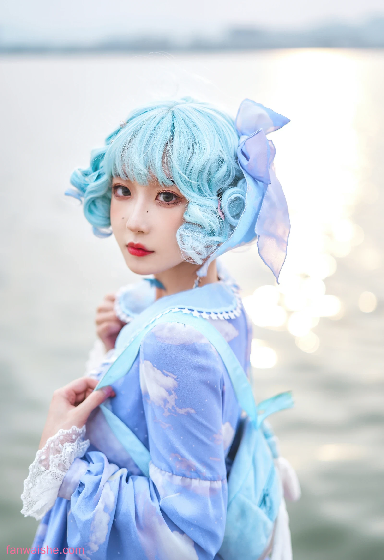 阿包也是兔娘 阿包也是兔娘 NO.016 - Lolita蓝裙