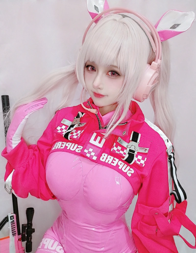 凛子酱《NIKKE 胜利女神 爱丽丝》主题写真：12张全套美图