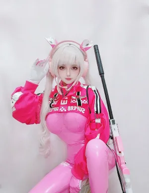 凛子酱《NIKKE 胜利女神 爱丽丝》主题写真：12张全套美图