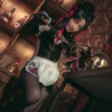 是三不是世《杀生院女仆》主题写真：18张全套美图