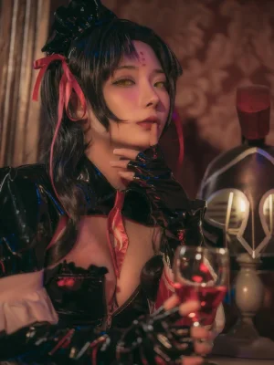 是三不是世《杀生院女仆》主题写真：18张全套美图