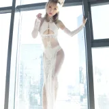 小女巫露娜《白色恋人》主题写真：21张全套美图