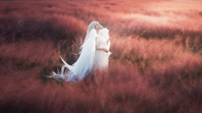 清青琴玖《粉天使》主题写真：24张全套美图