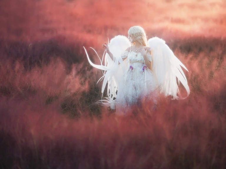 清青琴玖《粉天使》主题写真：24张全套美图