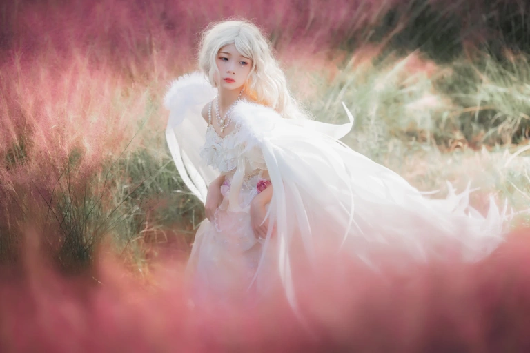 清青琴玖《粉天使》主题写真：24张全套美图