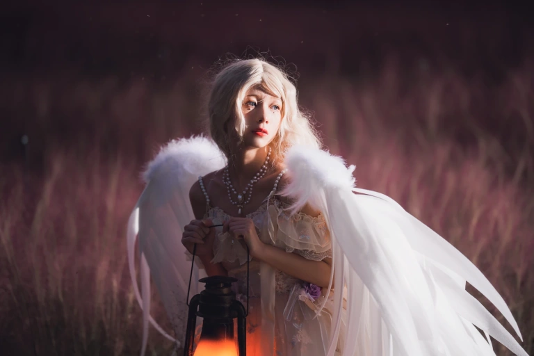 清青琴玖《粉天使》主题写真：24张全套美图