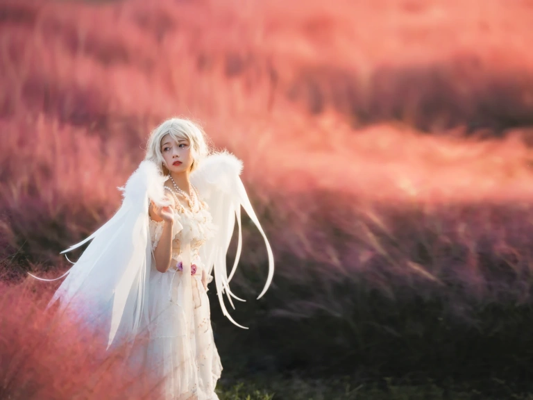 清青琴玖《粉天使》主题写真：24张全套美图