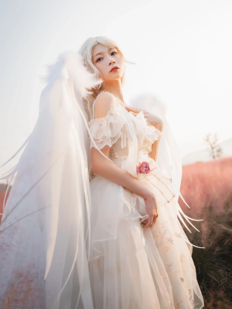 清青琴玖《粉天使》主题写真：24张全套美图