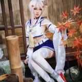 焖焖碳《绫波改》主题写真：25张全套美图