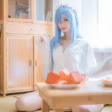羽生三未《蕾姆》主题写真：32张全套美图