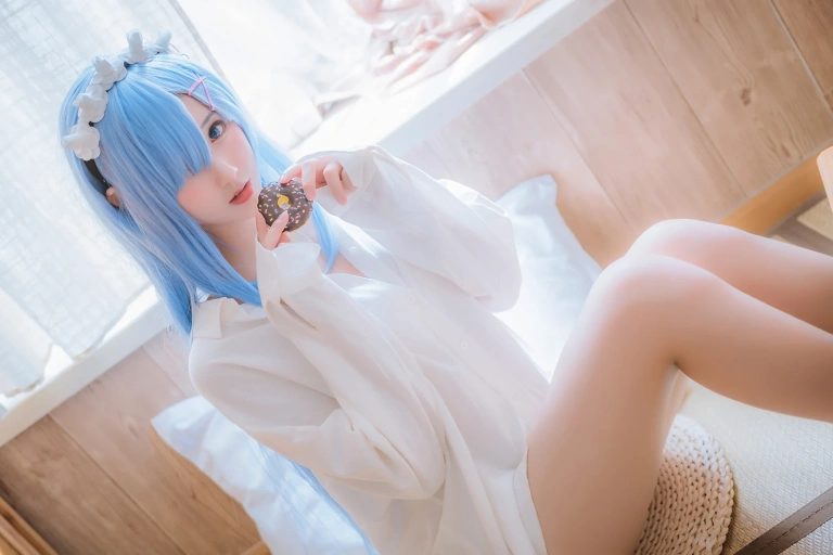羽生三未《蕾姆》主题写真：32张全套美图