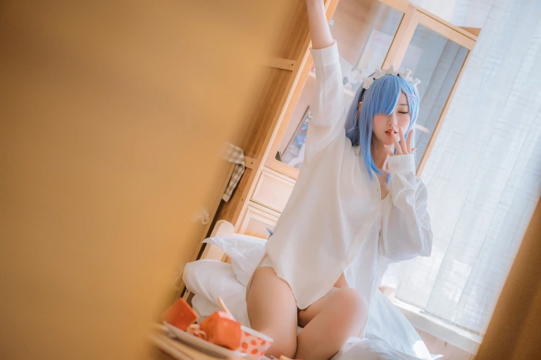 羽生三未《蕾姆》主题写真：32张全套美图