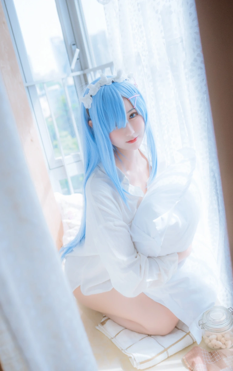 羽生三未《蕾姆》主题写真：32张全套美图