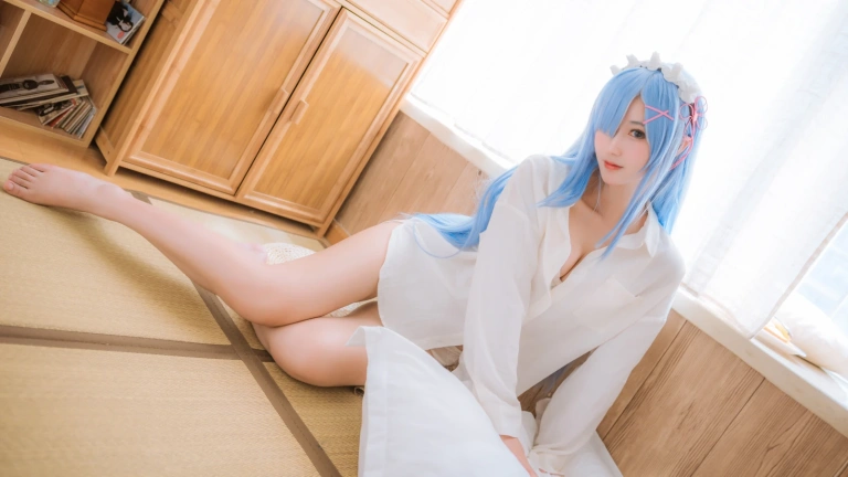 羽生三未《蕾姆》主题写真：32张全套美图