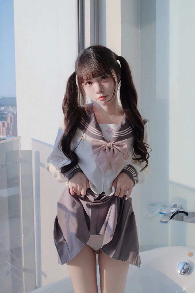 可可小白兔《放课后的私人时间》主题写真：48张全套美图