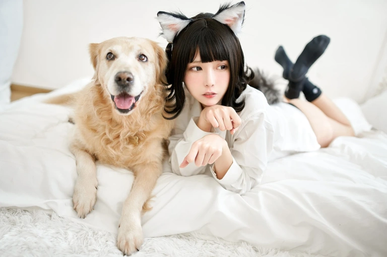 凛子酱《Candy9岁生日》主题写真：15张全套美图