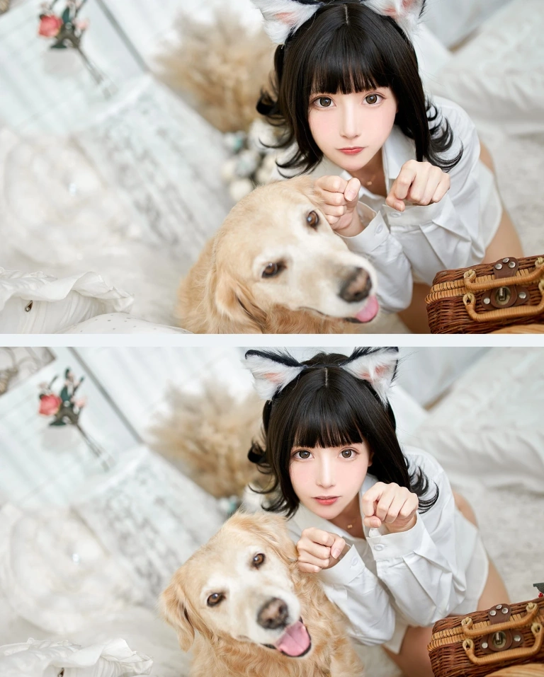 凛子酱《Candy9岁生日》主题写真：15张全套美图