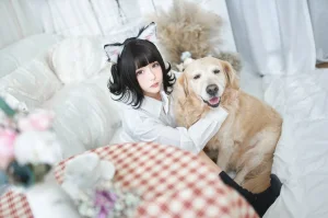 凛子酱《Candy9岁生日》主题写真：15张全套美图
