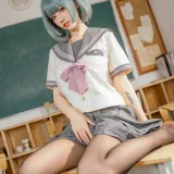 桃良阿宅《不良JK》主题写真：106张全套美图