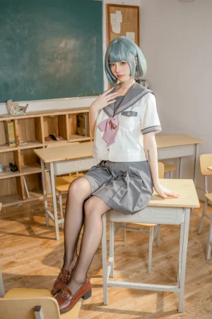 桃良阿宅《不良JK》主题写真：106张全套美图