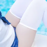 虎森森《JK死库水》主题写真：35张全套美图