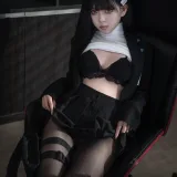 矢量鱼《蔚蓝档案 调月莉音OL》主题写真：36张全套美图