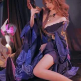 叉子宝宝《逆水寒 九灵》主题写真：12张全套美图