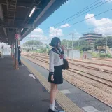 凛子酱《紫阳花》主题写真：27张全套美图