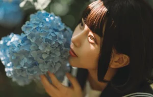 凛子酱《紫阳花》主题写真：27张全套美图
