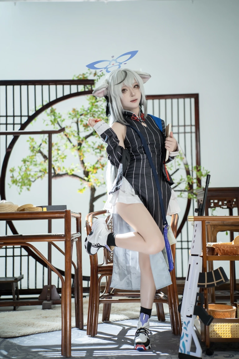 矢量鱼《ブルーアーカイブ 春原ココナ》主题写真：33张全套美图
