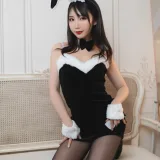 面饼仙儿《大象兔女郎》主题写真：41张全套美图