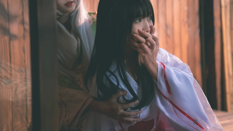 一北亦北&寒烟烟烟《侍神令》主题写真：47张全套美图