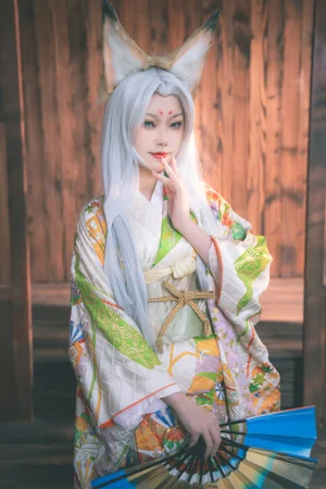 一北亦北&寒烟烟烟《侍神令》主题写真：47张全套美图