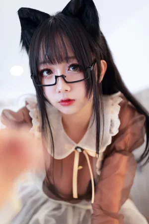 日奈娇(椎名莜)《透明女仆》主题写真：47张全套美图