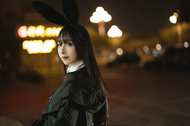 浅安安《逆兔女郎》主题写真：71张全套美图