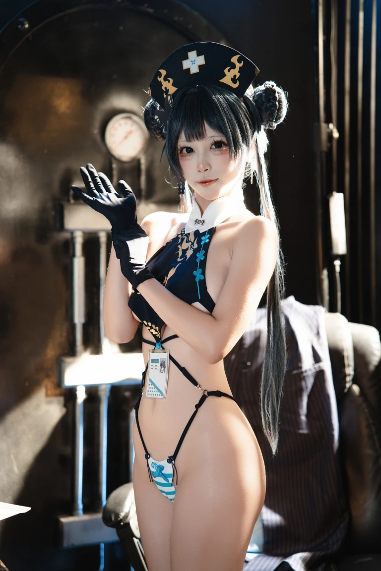 三無人型《蔚蓝档案 妃咲》主题写真：72张全套美图