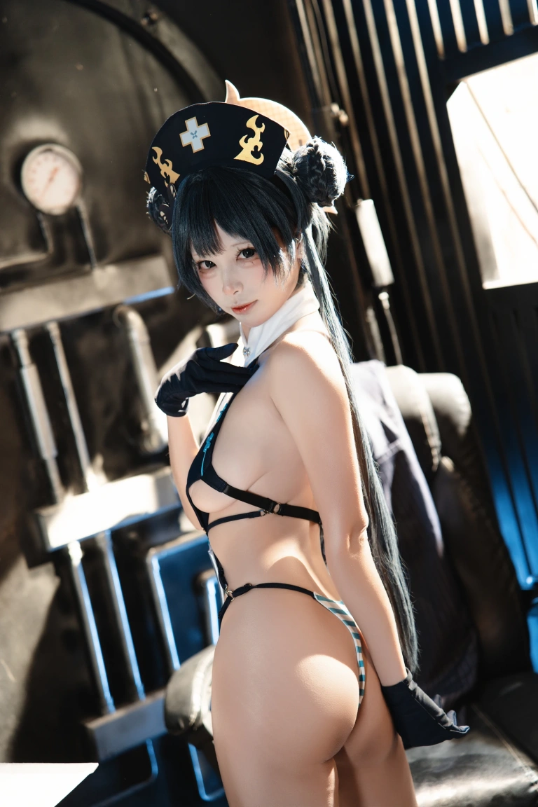 三無人型《蔚蓝档案 妃咲》主题写真：72张全套美图