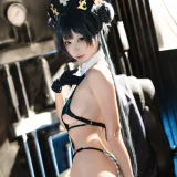 三無人型《蔚蓝档案 妃咲》主题写真：72张全套美图