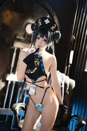 三無人型《蔚蓝档案 妃咲》主题写真：72张全套美图