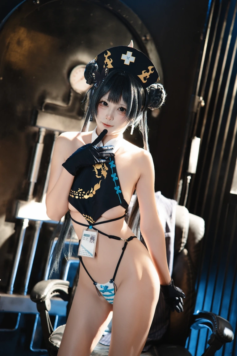 三無人型《蔚蓝档案 妃咲》主题写真：72张全套美图