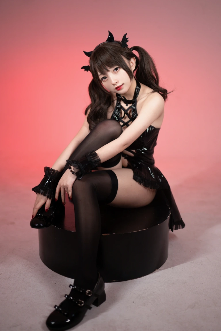 花铃《小恶魔》主题写真：85张全套美图