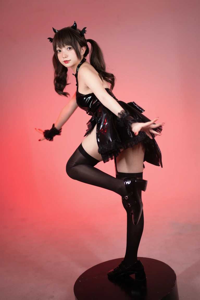 花铃《小恶魔》主题写真：85张全套美图