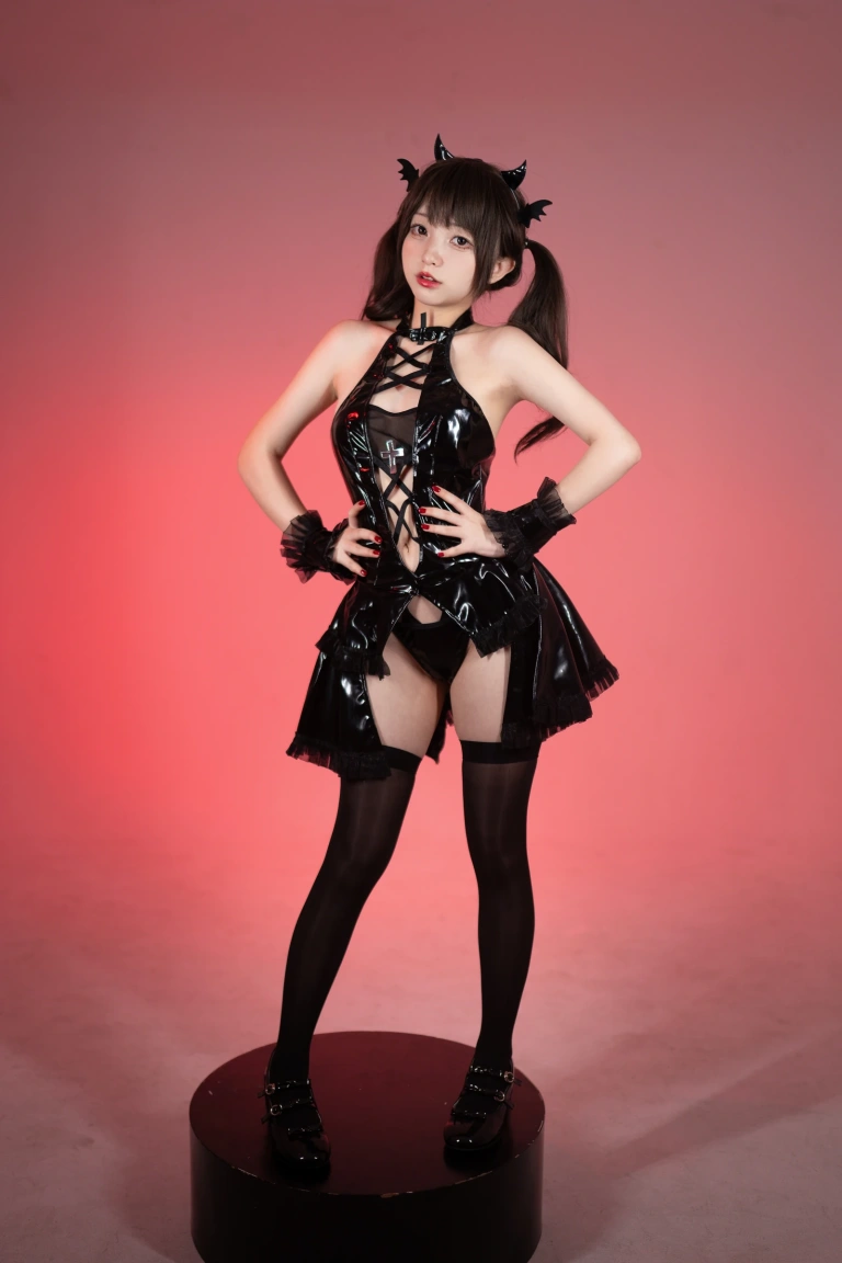 花铃《小恶魔》主题写真：85张全套美图