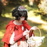 阿包也是兔娘《Lolita红裙2》主题写真：28张全套美图