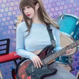 叉子宝宝《吉他妹妹》主题写真：23张全套美图