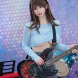 叉子宝宝《吉他妹妹》主题写真：23张全套美图