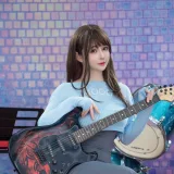 叉子宝宝《吉他妹妹》主题写真：23张全套美图