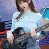 叉子宝宝《吉他妹妹》主题写真：23张全套美图